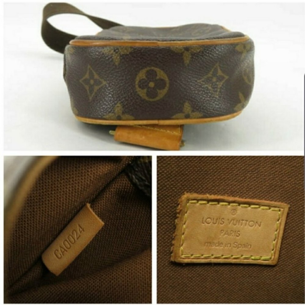 100% Auth Louis Vuitton Pochette Gange Bum Bag - Picture 7 of 8